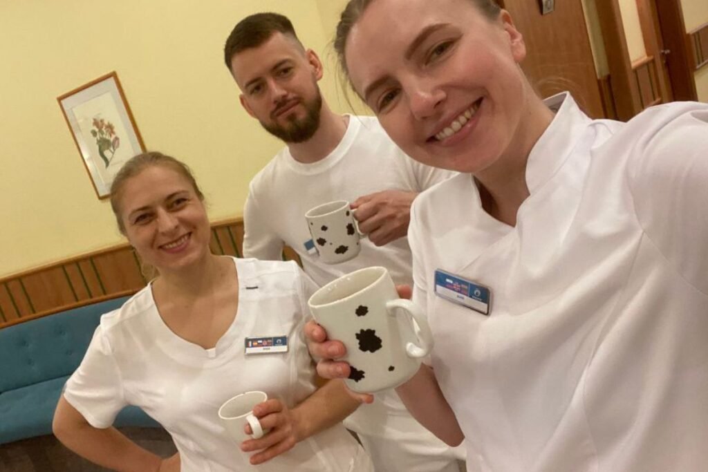 Masažo praktika Budapešte, Vengrijoje 2025 m. birželį-liepą